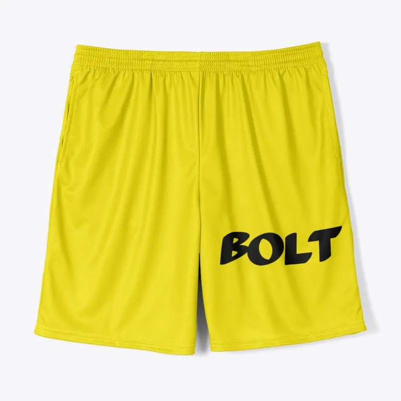 Bolt Performance Mens Athletic Shorts